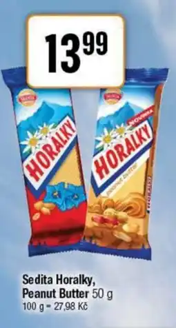 TEMPO Sedita Horalky, Peanut Butter nabídka