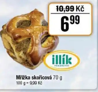 TEMPO Mřížka skořicová nabídka