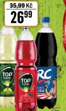 TEMPO Top Topic Hrozen, Malina, RC Cola nabídka