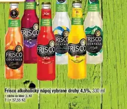 TEMPO Frisco alkoholický nápoj nabídka