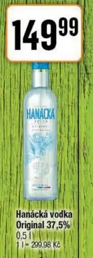 TEMPO Hanácká vodka Original 37,5% nabídka