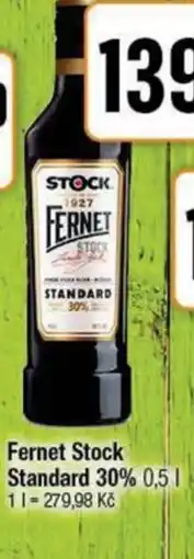 TEMPO Fernet Stock Standard 30% nabídka