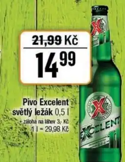 TEMPO Pivo Excelent světlý ležák nabídka
