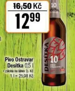 TEMPO Pivo Ostravar Desítka nabídka