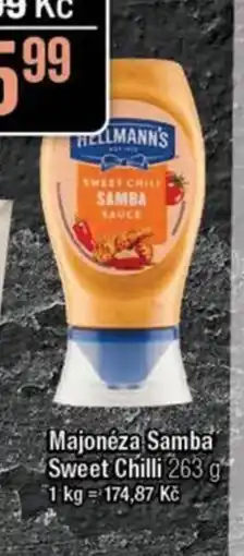 TEMPO HELLMANN'S Majoneza Samba Sweet Chilli nabídka