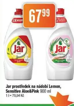 TEMPO Jar prostředek na nádobí Lemon, Sensitive Aloe&Pink nabídka