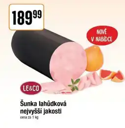 TEMPO Šunka lahůdková nejvyšší jakosti nabídka
