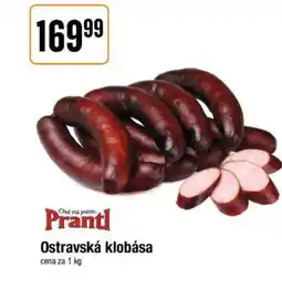 TEMPO Ostravská klobása nabídka