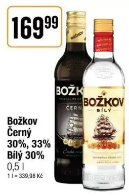 TEMPO Božkov Černý 30%, 33% Bílý 30% nabídka
