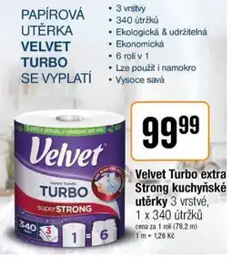 TEMPO Velvet Turbo extra Strong kuchyňské utěrky nabídka