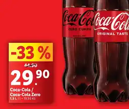 Lidl Coca-Cola / Coca-Cola Zero nabídka