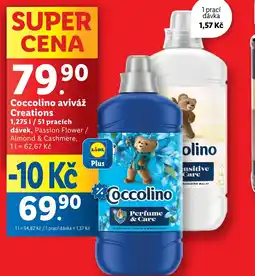 Lidl Coccolino aviváž Creations nabídka