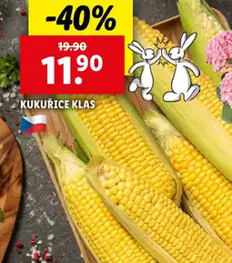 Lidl Kukuřice klas nabídka