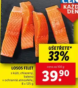 Lidl Losos filet nabídka