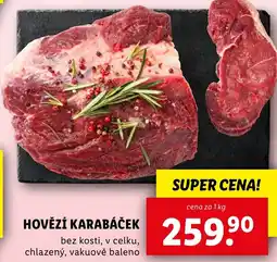Lidl Hovězí karabáček nabídka