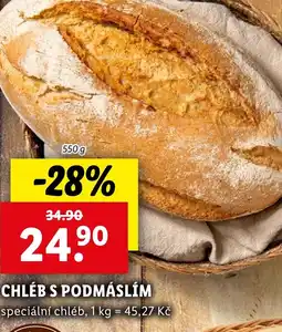 Lidl Chléb s podmáslím nabídka