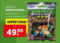 Lidl MINECRAFT NANOFIGURKA nabídka