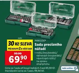 Lidl PARKSIDE Sada precizního nářadí nabídka