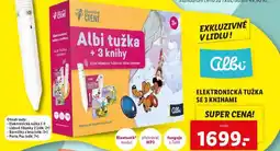 Lidl Albi tužka + 3 knihy nabídka