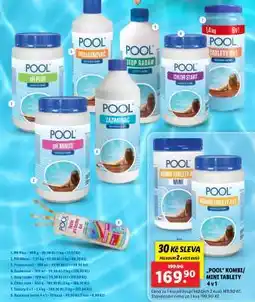 Lidl POOL KOMBI / MINI TABLETY 4v1 nabídka