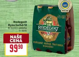 Billa Radegast Ryze Hořká 12 nabídka