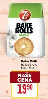 Billa Bake Rolls nabídka