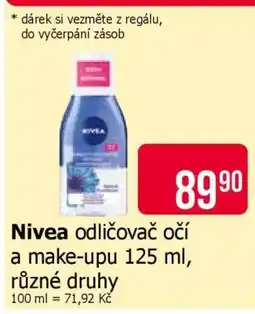 Teta Nivea odličovač očí a make-upu 125 ml, různé druhy nabídka