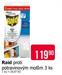Teta Raid proti potravinovým molům 3 ks nabídka