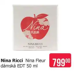 Teta Nina Ricci Nina Fleur dámská EDT 50 ml nabídka