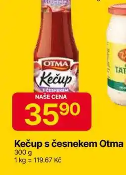 Hruška Kečup s česnekem OTMA nabídka