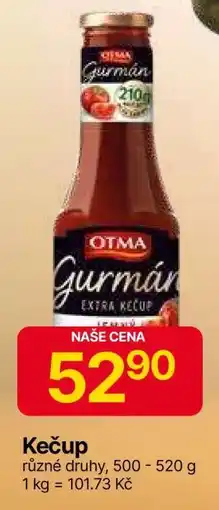 Hruška Kečup nabídka