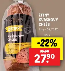 Lidl Žitný kváskový chléb nabídka