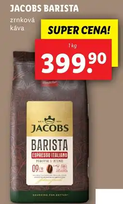 Lidl Jacobs barista nabídka