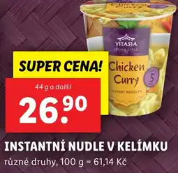 Lidl VITASIA Instantní nudle v kelímku nabídka