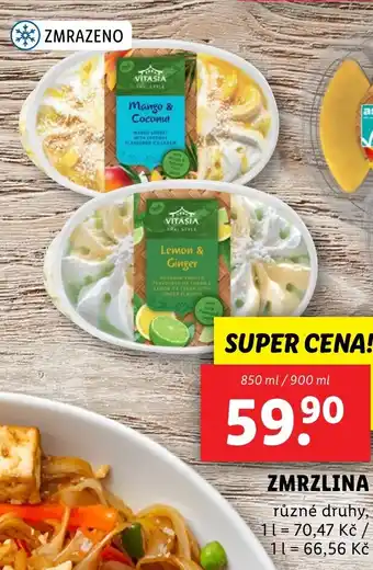 Lidl VITASIA Zmrzlina nabídka