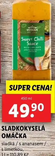 Lidl VITASIA Sladkokyselá omáčka nabídka