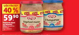 Lidl Vepřové maso ve sklenici nabídka