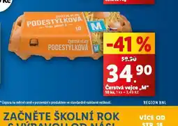 Lidl Čerstvá vejce m nabídka