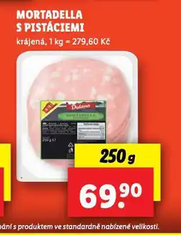 Lidl Mortadella s pistáciemi nabídka
