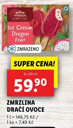 Lidl Zmrzlina dračí ovoce nabídka