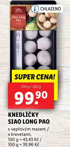 Lidl VITASIA Knedlíčky siao long pao nabídka
