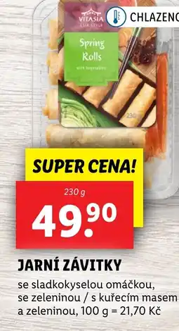 Lidl VITASIA Jarní závitky nabídka