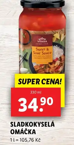 Lidl VITASIA Sladkokyselá omáčka nabídka