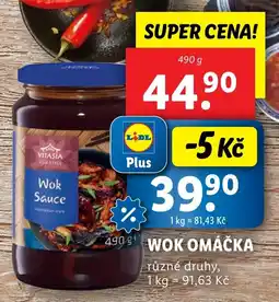 Lidl Wok omáčka nabídka