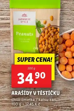 Lidl Arašídy v těstíčku nabídka