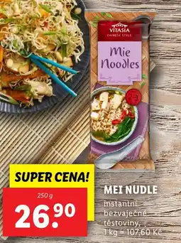 Lidl VITASIA Mei nudle instantní bezvaječné těstoviny, nabídka
