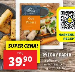 Lidl VITASIA Rýžový papír nabídka
