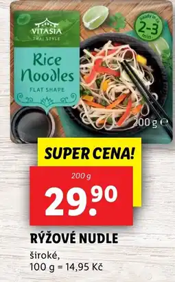Lidl VITASIA Rýžové nudle nabídka