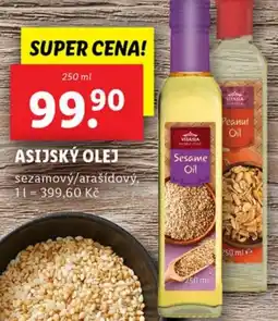 Lidl VITASIA Asijský olej sezamový/arašídový nabídka