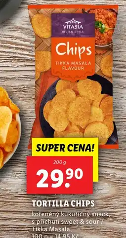 Lidl VITASIA Tortilla chips nabídka